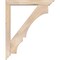 Ekena Millwork Balboa Traditional Smooth Bracket w/ Offset Brace, Douglas Fir, 5 1/2"W x 36"D x 44"H BKT0604X36X44BOA01SDF - alternate 4